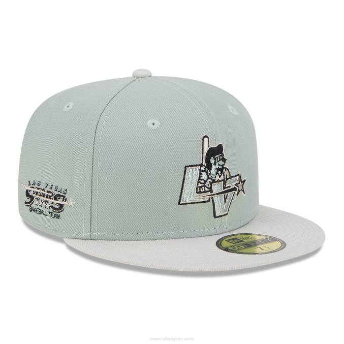 New Era las vegas stars hometown roots green 59fifty getailleerde pet BT24316