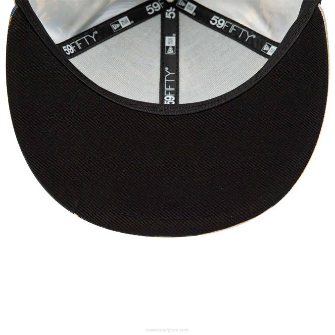 New Era le louvre all-over print 59fifty getailleerde pet BT24739
