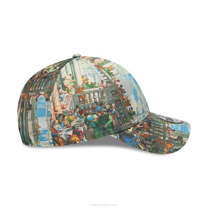 New Era le louvre all over print 9forty verstelbare pet BT241580