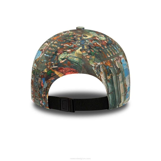 New Era le louvre all over print 9forty verstelbare pet BT241580
