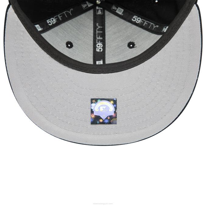 New Era lehigh valley ironpigs milb zwart 59fifty getailleerde pet BT24335