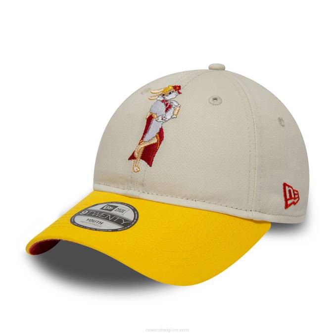 New Era lola bunny chinees nieuwjaar jeugd beige 9twenty verstelbare pet BT241895