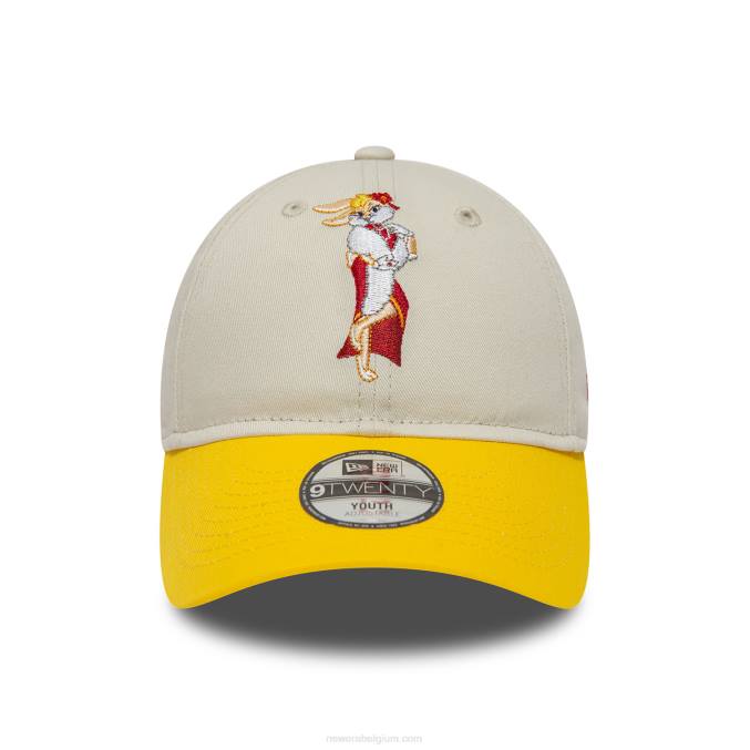 New Era lola bunny chinees nieuwjaar jeugd beige 9twenty verstelbare pet BT241895