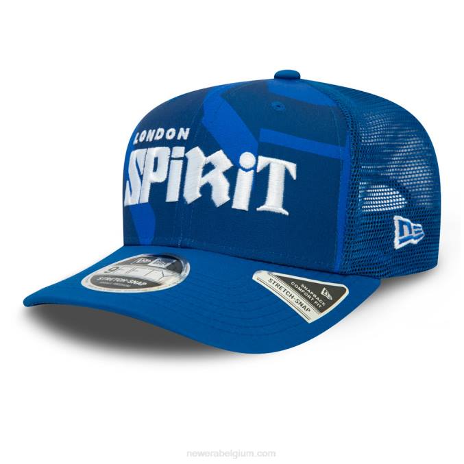 New Era london spirit de honderd blauwe 9fifty stretch snap cap BT242108