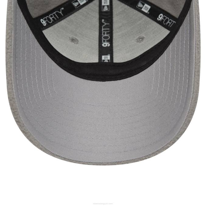 New Era manchester united dames borg grijs 9forty verstelbare pet BT241638
