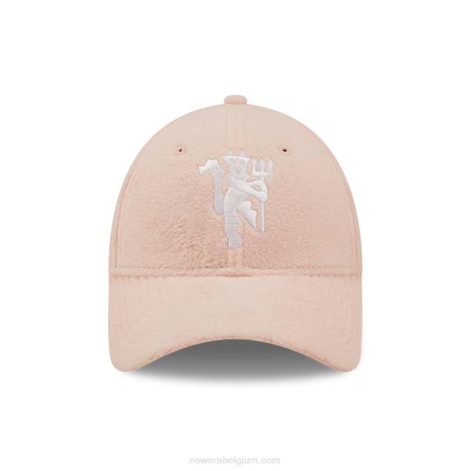 New Era manchester united dames borg roze 9forty verstelbare pet BT241466