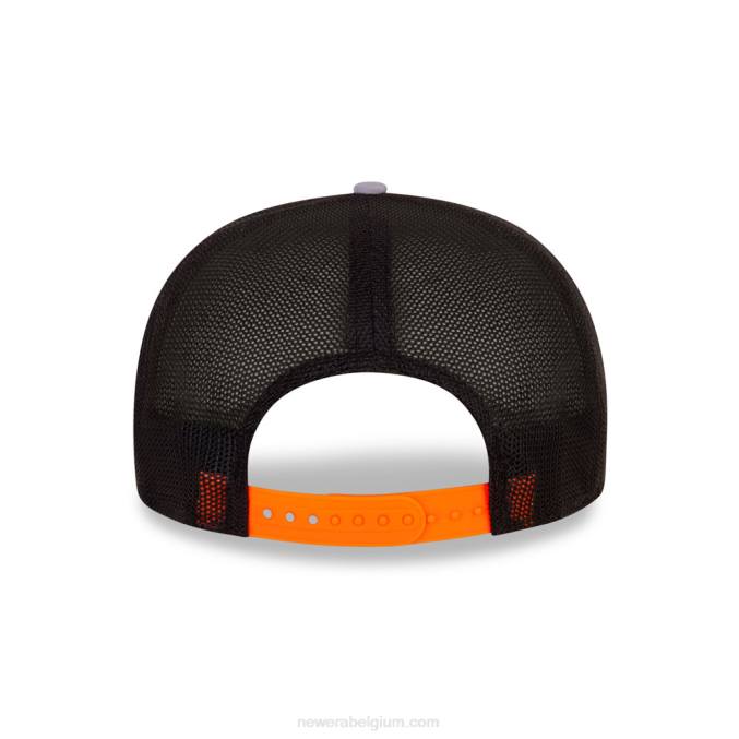 New Era mclaren f1 stripe grijze 9fifty stretch snap cap BT241988