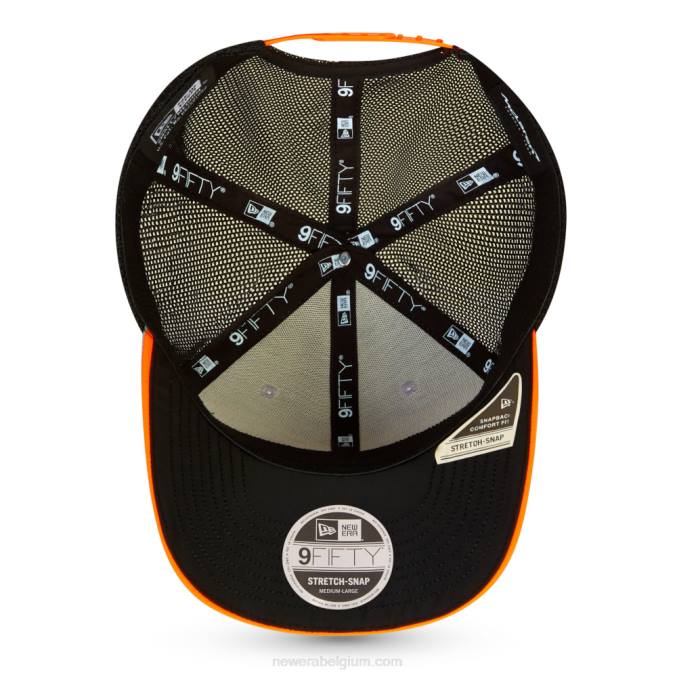 New Era mclaren f1 stripe grijze 9fifty stretch snap cap BT241988