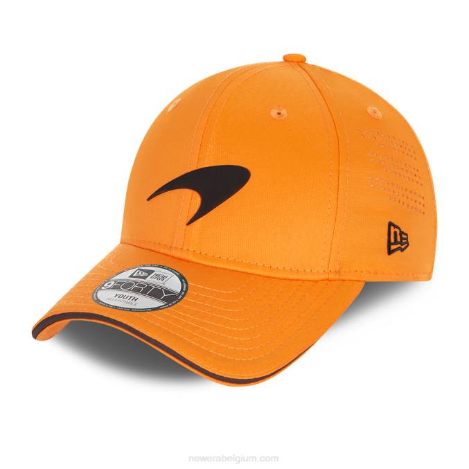 New Era mclaren f1 team oranje 9forty snapback pet voor kinderen BT241753