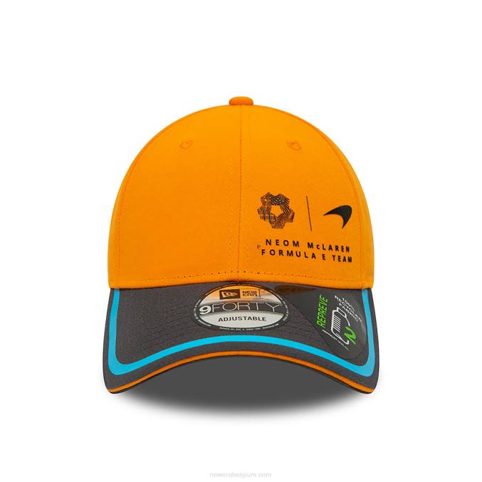 New Era mclaren formule e team oranje 9forty verstelbare pet BT241710
