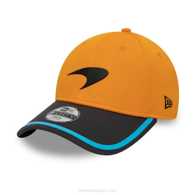New Era mclaren logo kids oranje 9forty verstelbare pet BT241582
