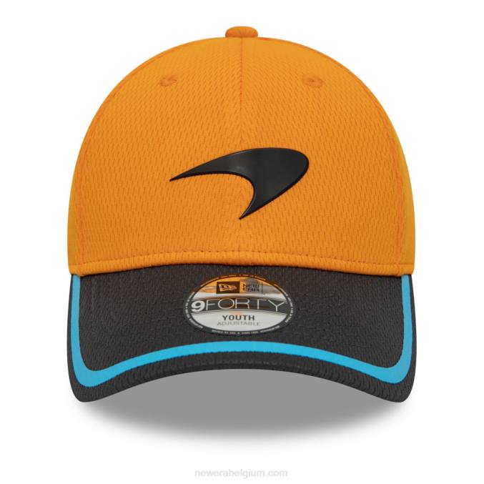 New Era mclaren logo kids oranje 9forty verstelbare pet BT241582