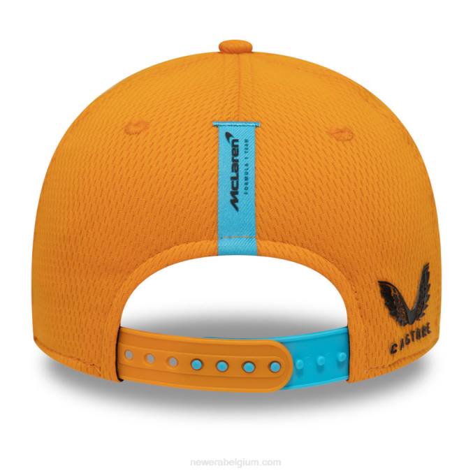 New Era mclaren logo kids oranje 9forty verstelbare pet BT241582