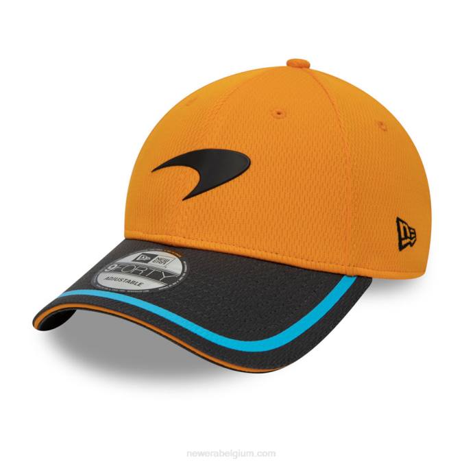 New Era mclaren logo oranje 9forty verstelbare pet BT241599