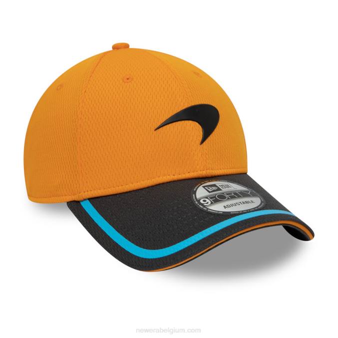 New Era mclaren logo oranje 9forty verstelbare pet BT241599