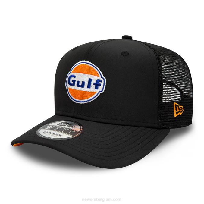New Era mclaren mesh zwarte 9fifty snapback pet BT241913