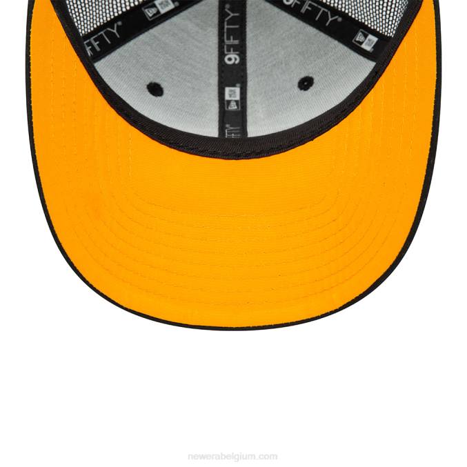 New Era mclaren mesh zwarte 9fifty snapback pet BT241913