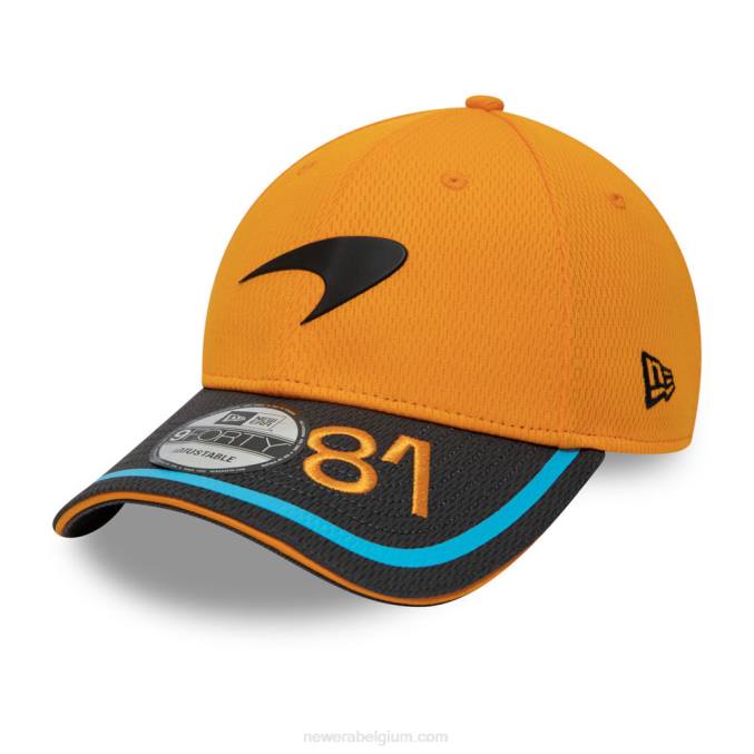 New Era mclaren oscar piastri oranje 9forty verstelbare pet BT241646