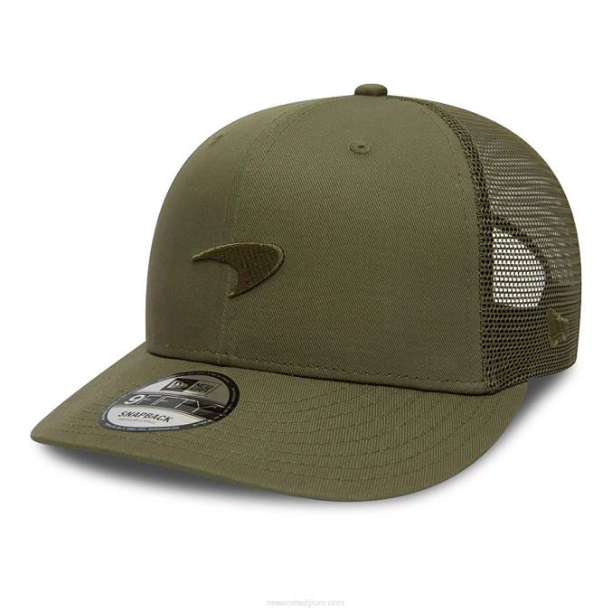 New Era mclaren racing donkergroene 9fifty snapback pet BT241952