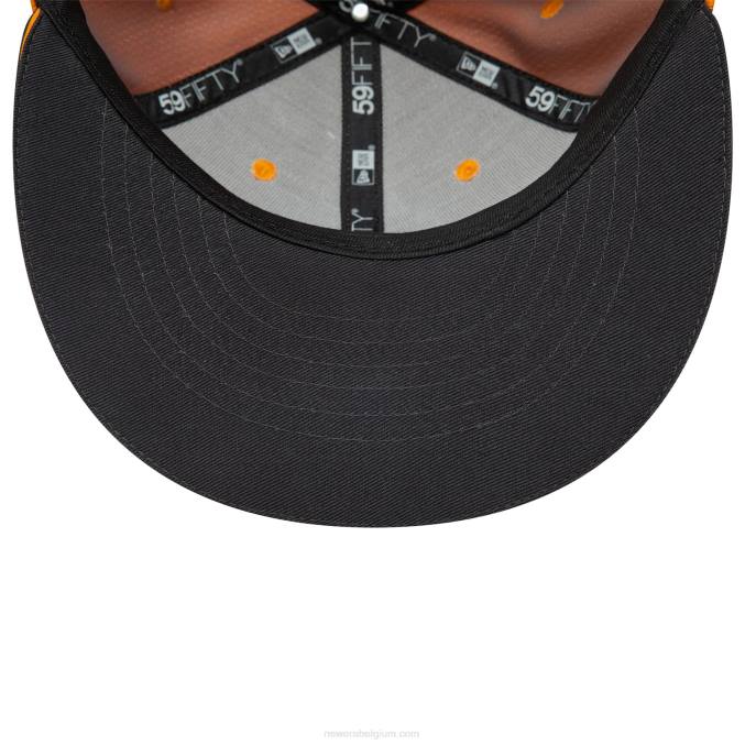 New Era mclaren team oranje 59fifty pet BT241279
