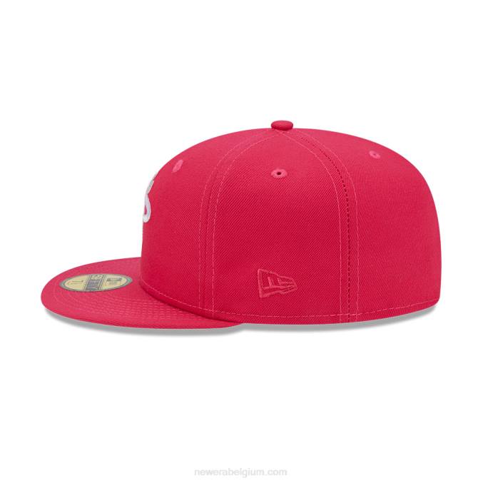 New Era miami heat light fantasie roze 59fifty getailleerde pet BT241160