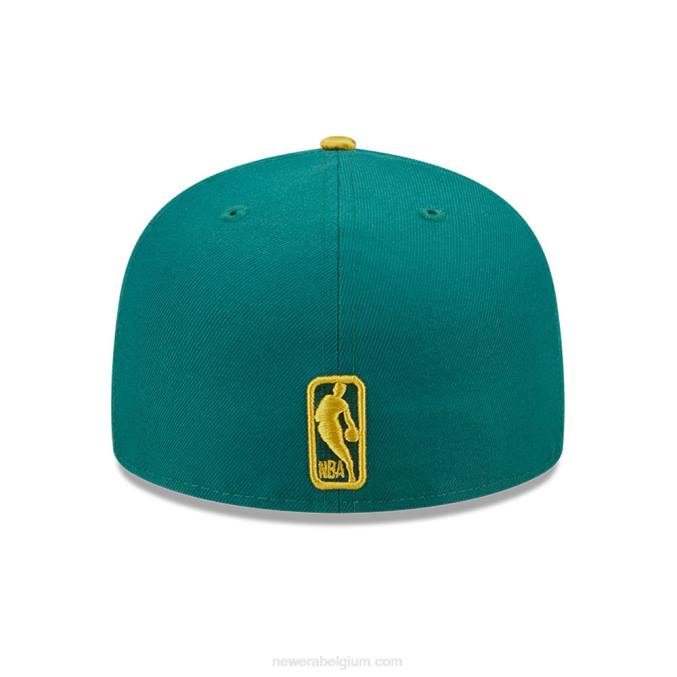 New Era miami heat max bet groen 59fifty getailleerde pet BT24517