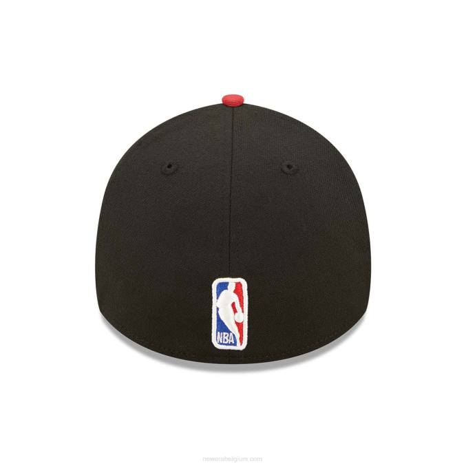 New Era miami heat nba tip off 2022 zwarte 39thirty stretch fit pet BT242202