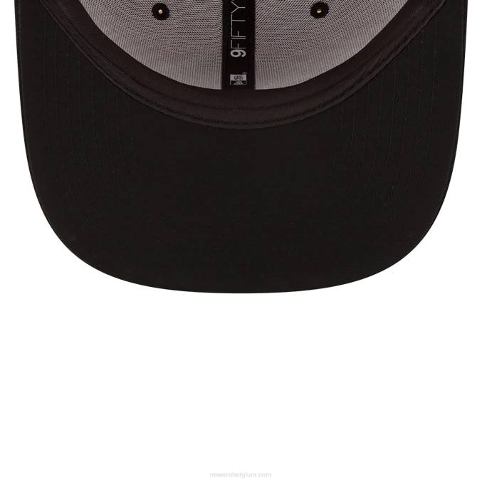 New Era miami heat nba x marvel zwarte weduwe rode 9fifty snapback pet BT241962