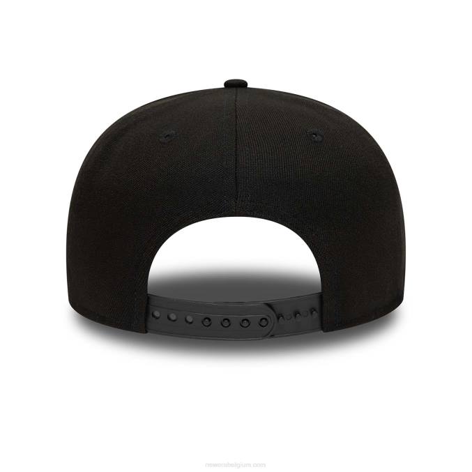 New Era miami heat zwarte 9fifty snapback pet BT242021