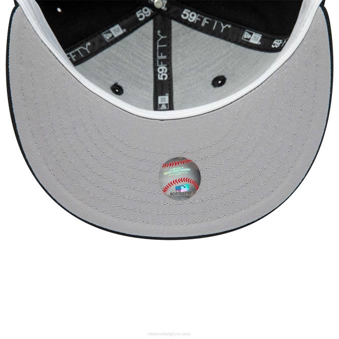New Era miami marlins premium wol zwarte 59fifty pet BT24455