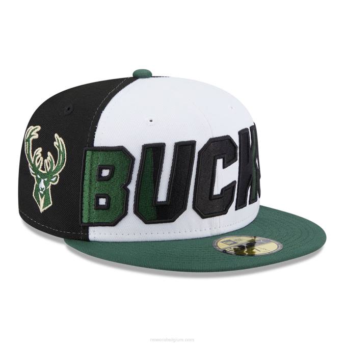 New Era milwaukee bucks nba back half groene 59fifty pet BT24449