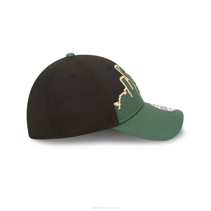 New Era milwaukee bucks nba tip off 2022 zwarte 39thirty stretch fit pet BT242210