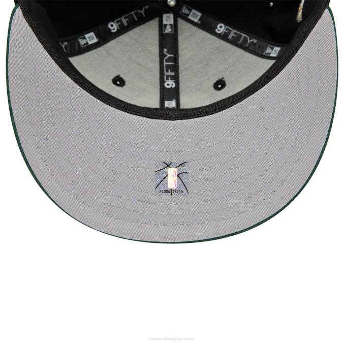 New Era milwaukee bucks nba tip off 2022 zwarte 9fifty snapback pet BT242092