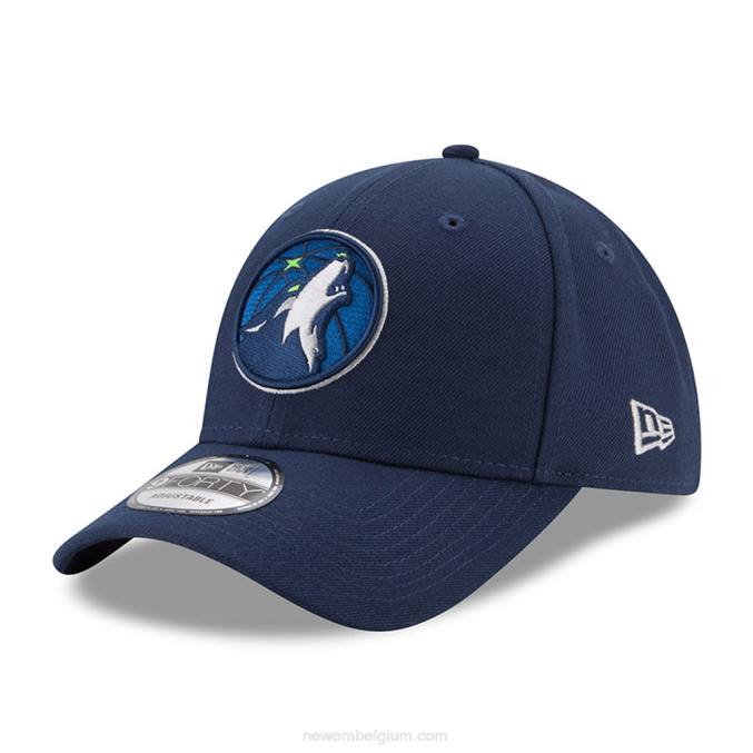 New Era minnesota timberwolves de league blue 9forty cap BT241790
