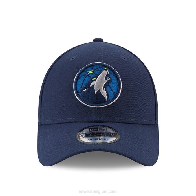 New Era minnesota timberwolves de league blue 9forty cap BT241790