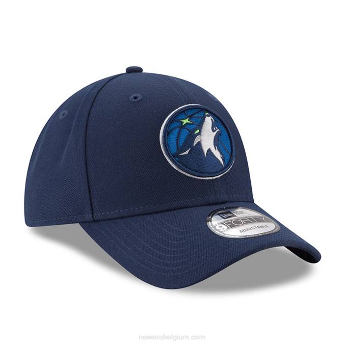 New Era minnesota timberwolves de league blue 9forty cap BT241790