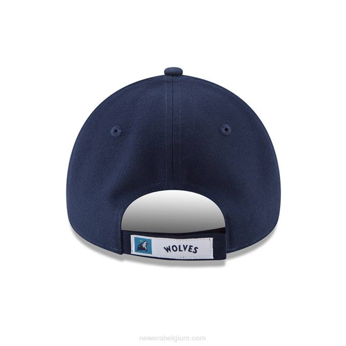 New Era minnesota timberwolves de league blue 9forty cap BT241790