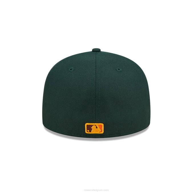 New Era minnesota twins lommerrijke donkergroene 59fifty getailleerde pet BT24773
