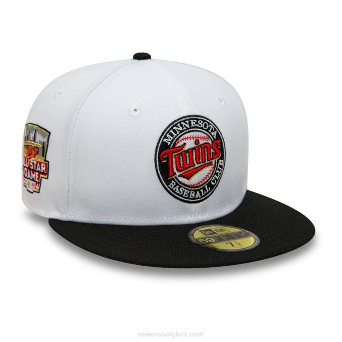 New Era minnesota twins mlb optiek wit 59fifty dop BT24370