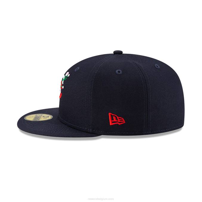 New Era minnesota twins side patch bloom navy 59fifty getailleerde pet BT24718