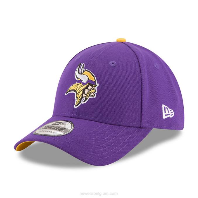 New Era minnesota vikings de league paarse 9forty cap BT241821