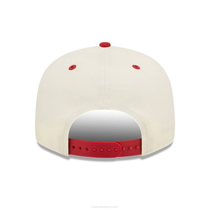 New Era mix van miami heat-logo in witte 9fifty snapback-pet BT241954