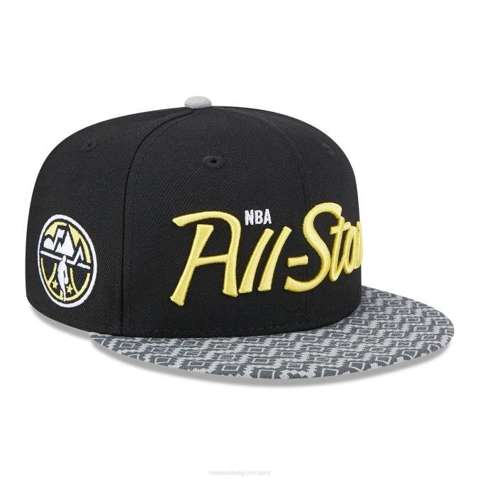 New Era nba all star game zwarte 9fifty snapback pet BT241923