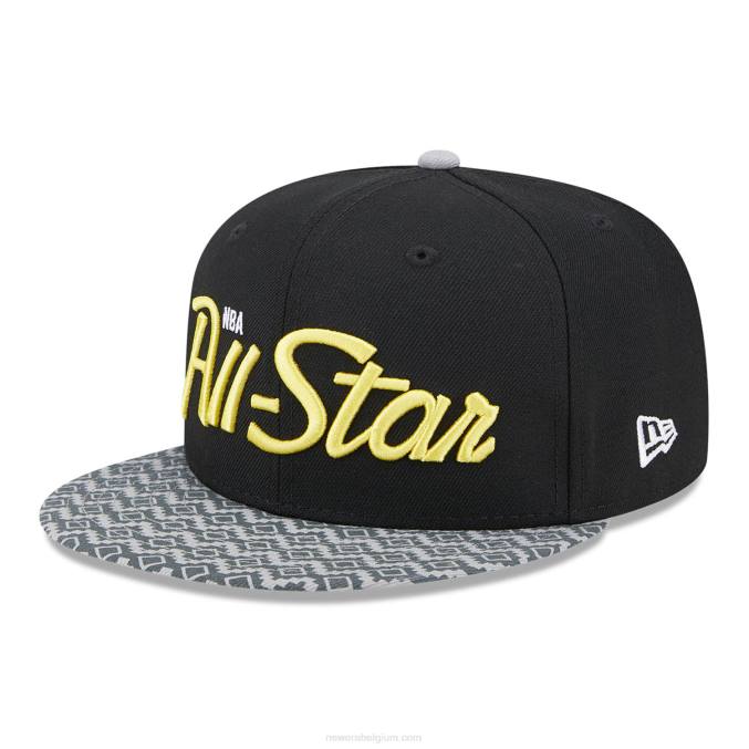 New Era nba all star game zwarte 9fifty snapback pet BT241923