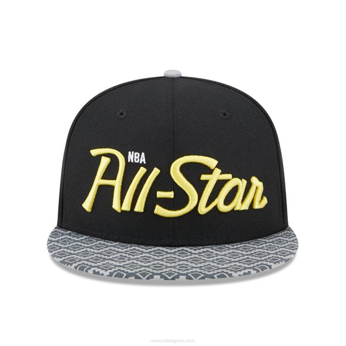 New Era nba all star game zwarte 9fifty snapback pet BT241923
