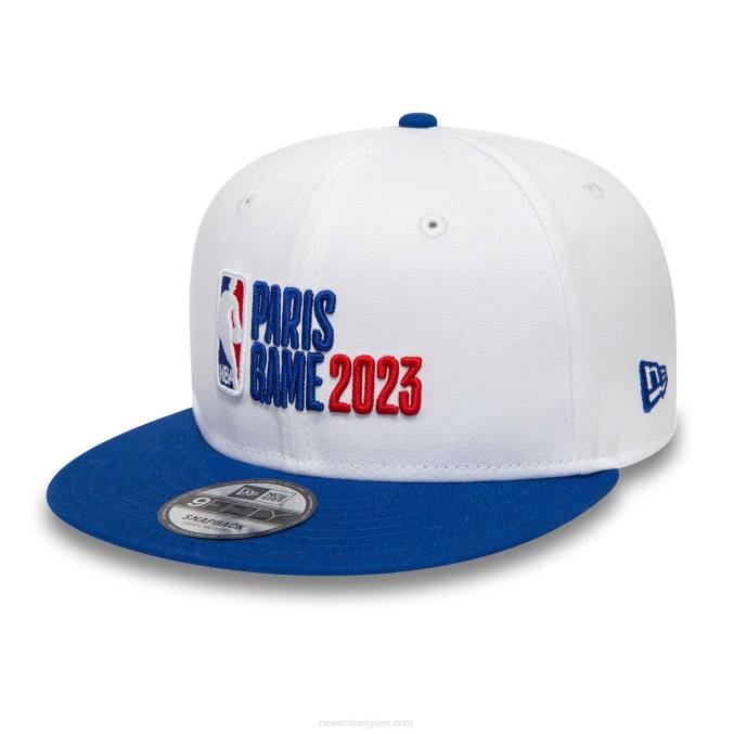 New Era nba paris games witte 9fifty snapback pet BT242138