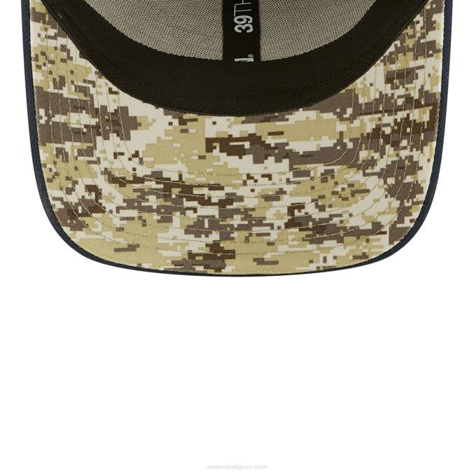 New Era new england patriots nfl salute to service zwarte 39thirty stretch fit pet BT242169