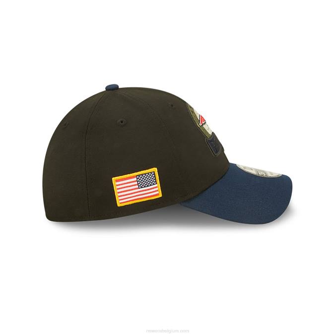 New Era new england patriots nfl salute to service zwarte 39thirty stretch fit pet BT242169