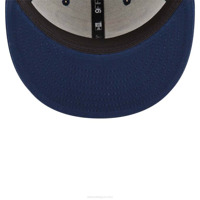 New Era new england patriots nfl sideline 2022 blauwe 9fifty snapback pet BT241862