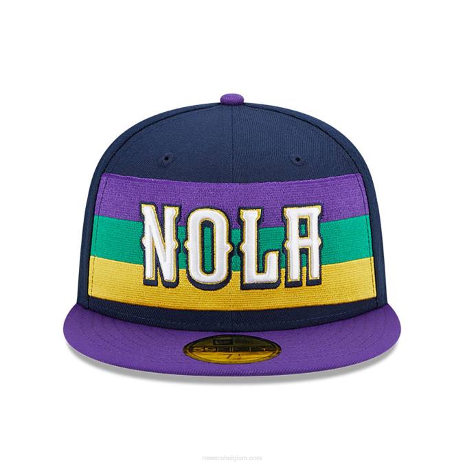 New Era new orleans pelicans authentics city edition marine 59fifty getailleerde pet BT241061